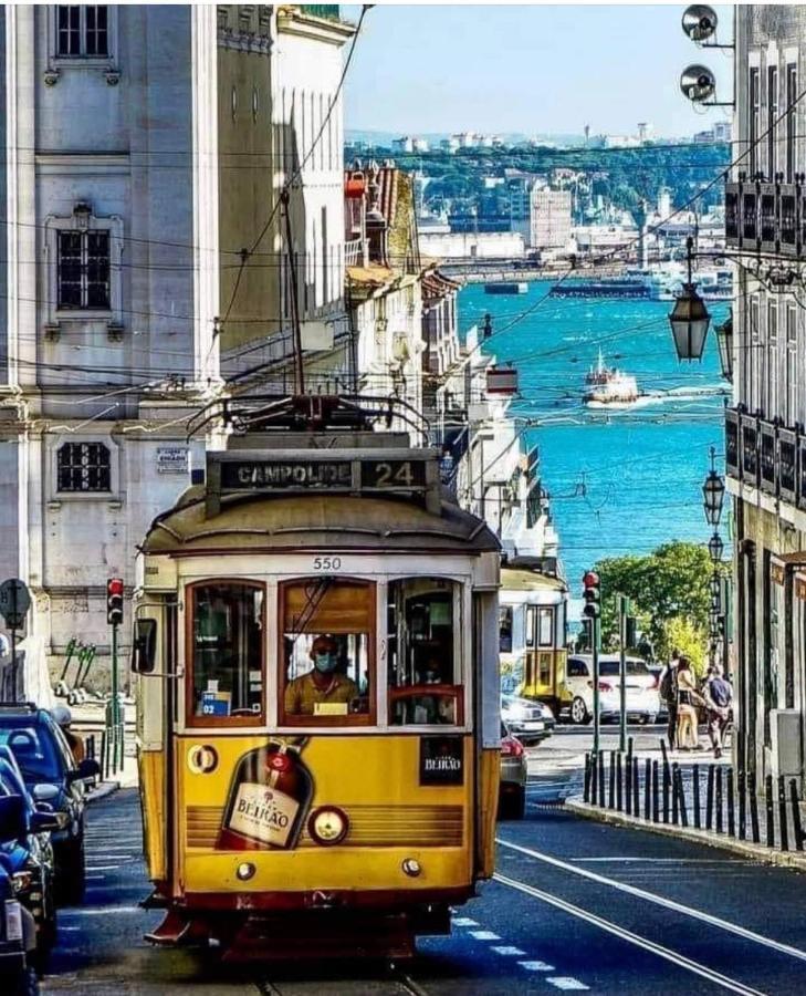 Tejo House River Lisbon Almada Esterno foto