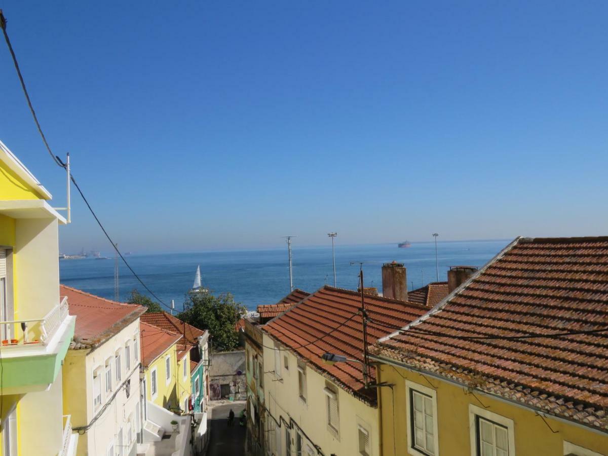 Tejo House River Lisbon Almada Esterno foto